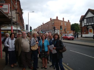 Group photo, High Road, Willesden Green, 2012