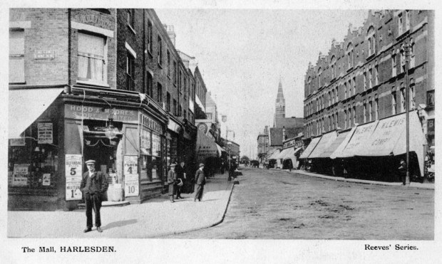 The Mall, Harlesden. 1880s. 