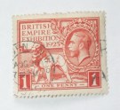 1d stamp designed by Harold Nelson © Brent Museum and Archives.